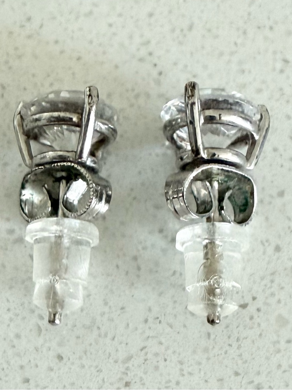 NORDSTROM Cubic Zirconia Earrings - 6ct. - Picture 6 of 9